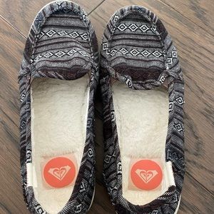 Roxy Fur Lined Slip Ons